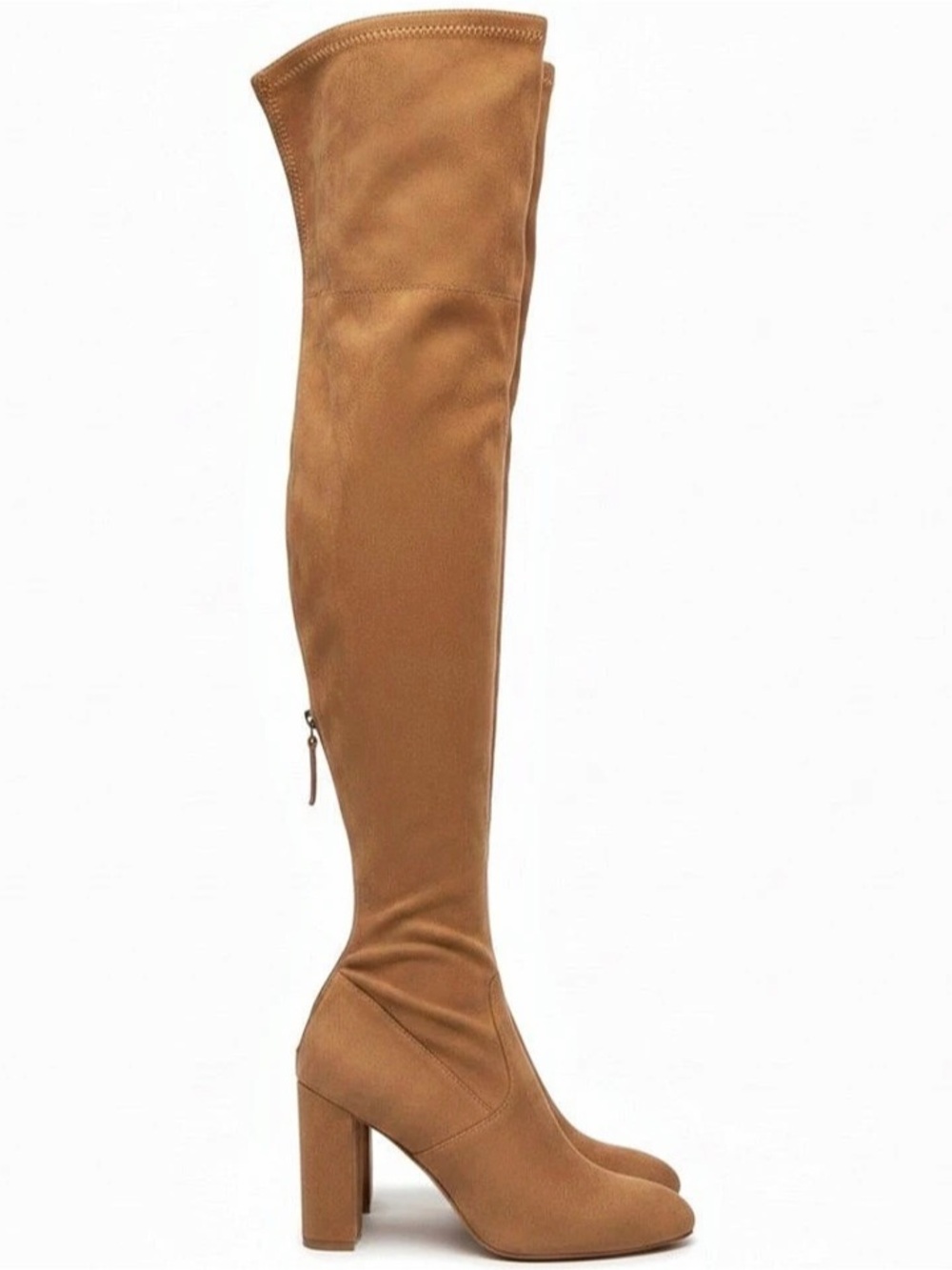 Stuart Weitzman Alljill Over-the-Knee Boot Suede Boots in Brown